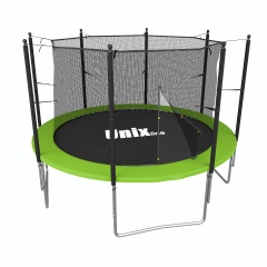 Unix Line Simple 8Ft / 244 см (Green) inside из каталога батутов с защитной сеткой в Ростове-на-Дону по цене 16920 ₽