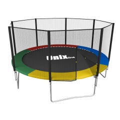 Unix Line Simple 10Ft / 305 см (Color) outside из каталога батутов с защитной сеткой в Ростове-на-Дону по цене 21910 ₽