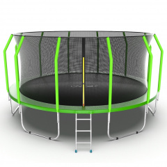 Батут с защитной сеткой Evo Jump Cosmo 16ft (Green) в Ростове-на-Дону по цене 67190 ₽