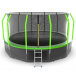 Батут с защитной сеткой Evo Jump Cosmo 16ft (Green) + Lower net