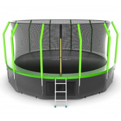 Батут с защитной сеткой Evo Jump Cosmo 16ft (Green) + Lower net в Ростове-на-Дону по цене 71390 ₽