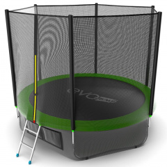 Evo Jump External 10ft (Green) + Lower net из каталога батутов с защитной сеткой в Ростове-на-Дону по цене 32290 ₽
