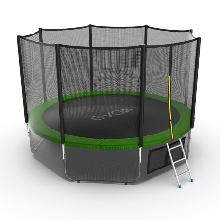 Рендер-3 для Evo Jump External 12ft (Green) + Lower net