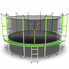 Батут с защитной сеткой Evo Jump Internal 16ft (Green) в Ростове-на-Дону по цене 68990 ₽