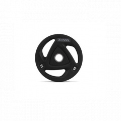 Ziva с уретановым покрытием, 25 кг ZVO-DCPU1617-GY из каталога дисков для штанги с посадочным диаметром 50 мм. в Ростове-на-Дону по цене 19210 ₽