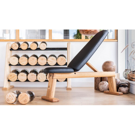 Рендер-3 для NOHrD WeightBench нат кожа вишня