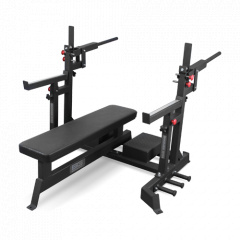 Bronze Gym AL-321 пауэрлифтерская с механизмом подъёма штанги из каталога мультистанций в Ростове-на-Дону по цене 97990 ₽