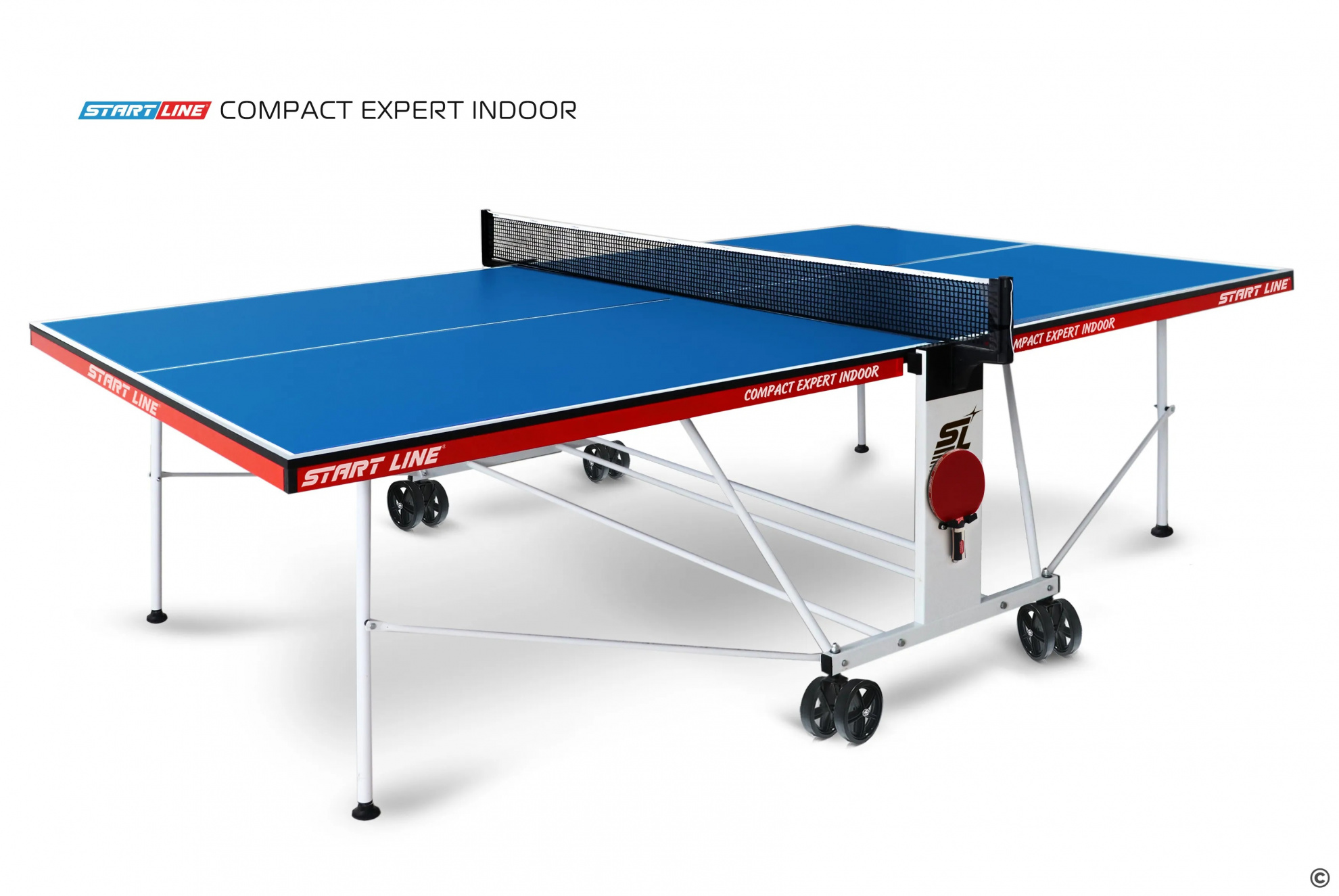 Теннисный стол для помещений Start Line Compact Expert Indoor синий