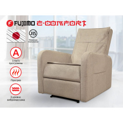 Fujimo E-COMFORT CHAIR F3005 FEF с электроприводом Ваниль из каталога массажных кресел в Ростове-на-Дону по цене 75650 ₽