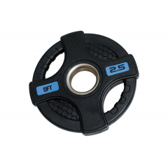 Original FitTools черный с двумя хватами 2,5 кг из каталога дисков для штанги с посадочным диаметром 50 мм. в Ростове-на-Дону по цене 1290 ₽