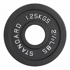 VictoryFit 1,25 кг чугунный окрашенный VF-SC510125 из каталога дисков для штанги с посадочным диаметром 50 мм. в Ростове-на-Дону по цене 430 ₽