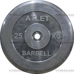 MB Barbell Atlet - 26 мм - 25 кг из каталога дисков для штанги с посадочным диаметром 26 мм.  в Ростове-на-Дону по цене 8630 ₽