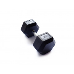 25 кг гексагональная FT-HEX-25 в Ростове-на-Дону по цене 9860 ₽ в категории обрезиненные гантели Original FitTools