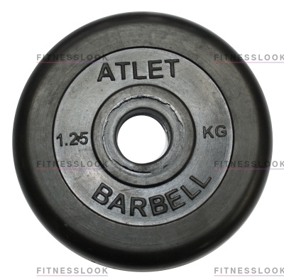 MB Barbell Atlet - 26 мм - 1.25 кг из каталога дисков, грифов, гантелей, штанг в Ростове-на-Дону по цене 670 ₽