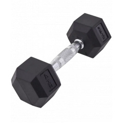StarFit гексагональная 4 кг DB-301 из каталога обрезиненных гантелей в Ростове-на-Дону по цене 1700 ₽