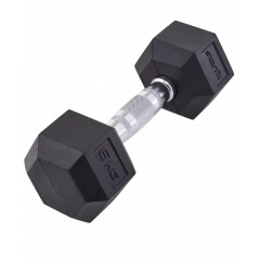 StarFit гексагональная 6 кг DB-301 из каталога обрезиненных гантелей в Ростове-на-Дону по цене 2550 ₽