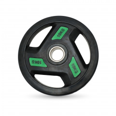 UnixFit PRO 10 кг, 51 мм DG10RUBPGR из каталога дисков для штанги с посадочным диаметром 50 мм. в Ростове-на-Дону по цене 4510 ₽