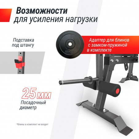 Рендер-3 для UnixFit BENCH 130DD