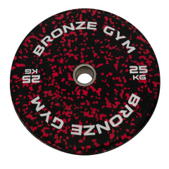 Bronze Gym камуфляж красный 25кг BGBMC25 из каталога дисков (блинов) для штанг и гантелей в Ростове-на-Дону по цене 11310 ₽