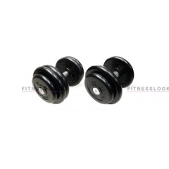MB Barbell Tight Set 61 кг из каталога обрезиненных гантелей в Ростове-на-Дону по цене 18704 ₽