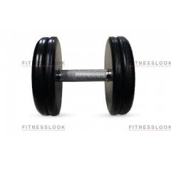 MB Barbell классик - 25 кг из каталога обрезиненных гантелей в Ростове-на-Дону по цене 5022 ₽