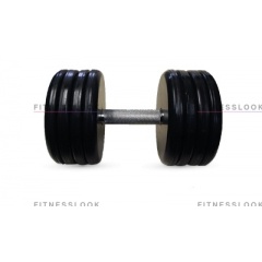 MB Barbell классик - 41 кг из каталога обрезиненных гантелей в Ростове-на-Дону по цене 8097 ₽