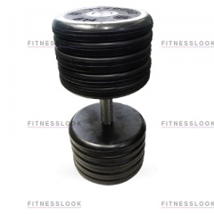 MB Barbell классик - 57 кг из каталога обрезиненных гантелей в Ростове-на-Дону по цене 13606 ₽