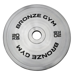 Bronze Gym 20 кг BGPLST200 из каталога дисков (блинов) для штанг и гантелей в Ростове-на-Дону по цене 16150 ₽