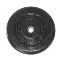 MB Barbell 10 кг металлическая втулка из каталога дисков для штанги с посадочным диаметром 30 мм.  в Ростове-на-Дону по цене 4450 ₽