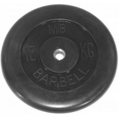 MB Barbell 15 кг металлическая втулка из каталога дисков для штанги с посадочным диаметром 30 мм.  в Ростове-на-Дону по цене 6250 ₽