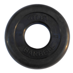 MB Barbell ATLET 1.25 кг из каталога дисков для штанги с посадочным диаметром 26 мм.  в Ростове-на-Дону по цене 1020 ₽