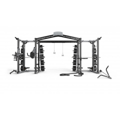 Matrix Magnum Double Mega Rack MG-MR47x2 из каталога силовых рам в Ростове-на-Дону по цене 1882750 ₽