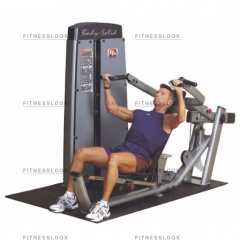 Body Solid ProDual DPRS-SF - жим от груди / жим от плеч из каталога грузоблочных тренажеров в Ростове-на-Дону по цене 358700 ₽