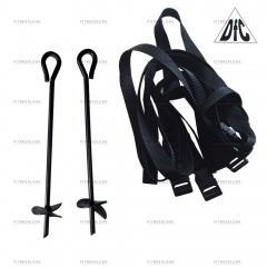 DFC Anchor Kit 2pcs из каталога аксессуаров к батутам в Ростове-на-Дону по цене 510 ₽