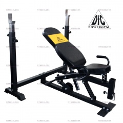 DFC PowerGym  BN014 - со стойками из каталога стоек для штанги со скамьей в Ростове-на-Дону по цене 22950 ₽
