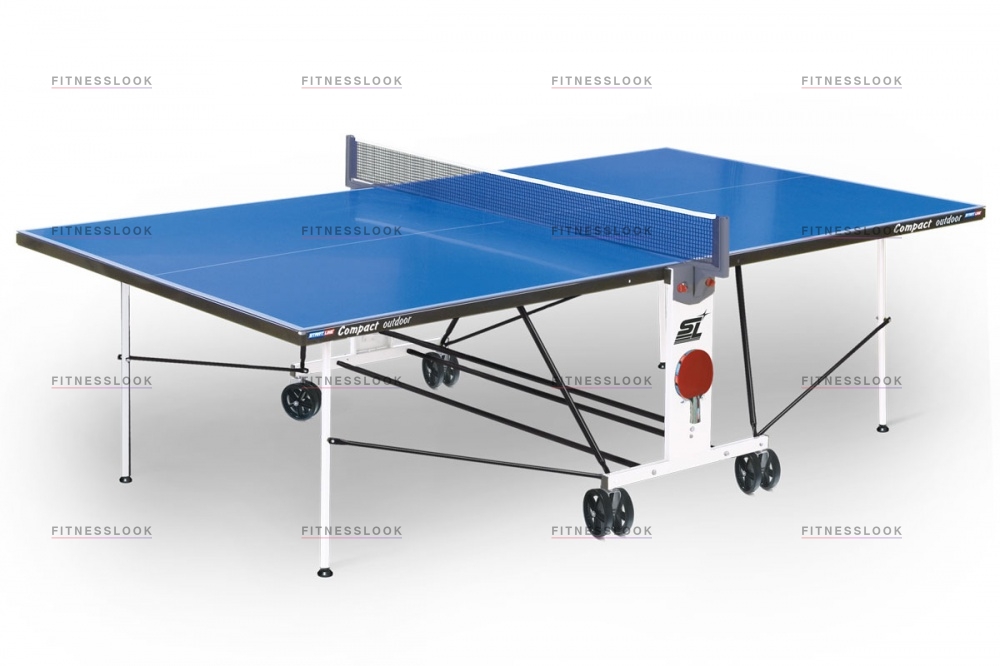 Start Line Compact Outdoor 2 LX Blue из каталога всепогодных теннисных столов в Ростове-на-Дону по цене 42090 ₽