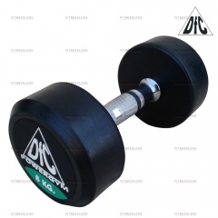 DFC PowerGym пара - 8 кг из каталога обрезиненных гантелей в Ростове-на-Дону по цене 6800 ₽