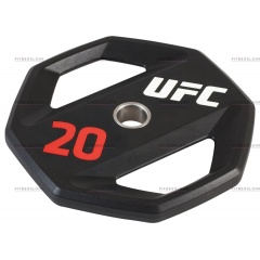 UFC олимпийский 20 кг 50 мм из каталога дисков (блинов) для штанг и гантелей в Ростове-на-Дону по цене 33150 ₽