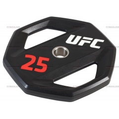 UFC олимпийский 25 кг 50 мм из каталога дисков (блинов) для штанг и гантелей в Ростове-на-Дону по цене 41400 ₽