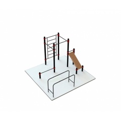 Example Workout 1-2 в Ростове-на-Дону по цене 115010 ₽ в категории детские спортивные комплексы для дачи Kampfer