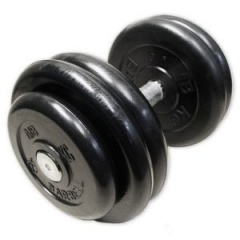 MB Barbell Tight Set 16 кг из каталога обрезиненных гантелей в Ростове-на-Дону по цене 6888 ₽
