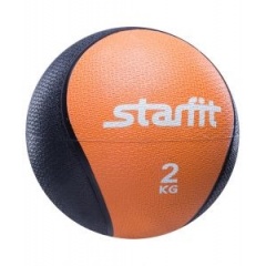 StarFit 2 кг. PRO GB-702, оранжевый из каталога ручек для тренажеров в Ростове-на-Дону по цене 2890 ₽